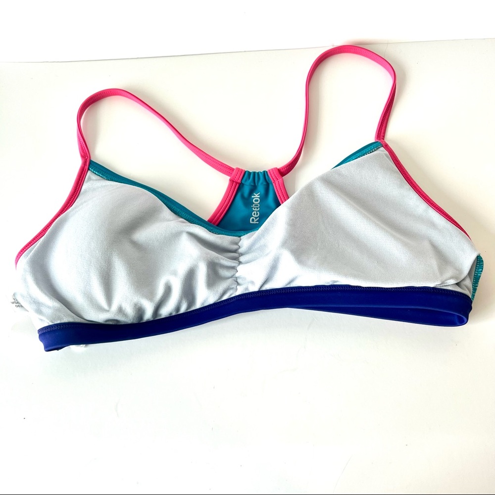 REEBOK Sporty Racer Back Bikini Top—SZ. M/L - Picture 8 of 11